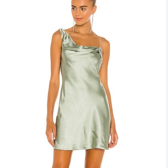 MISHA Chandra Dress in Sage mini - Picture 1 of 9